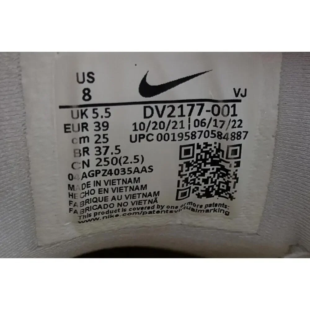Womens Nike ZoomX Invincible Flyknit 2 Grey Blue Running Shoes DV2177-001 Size 8